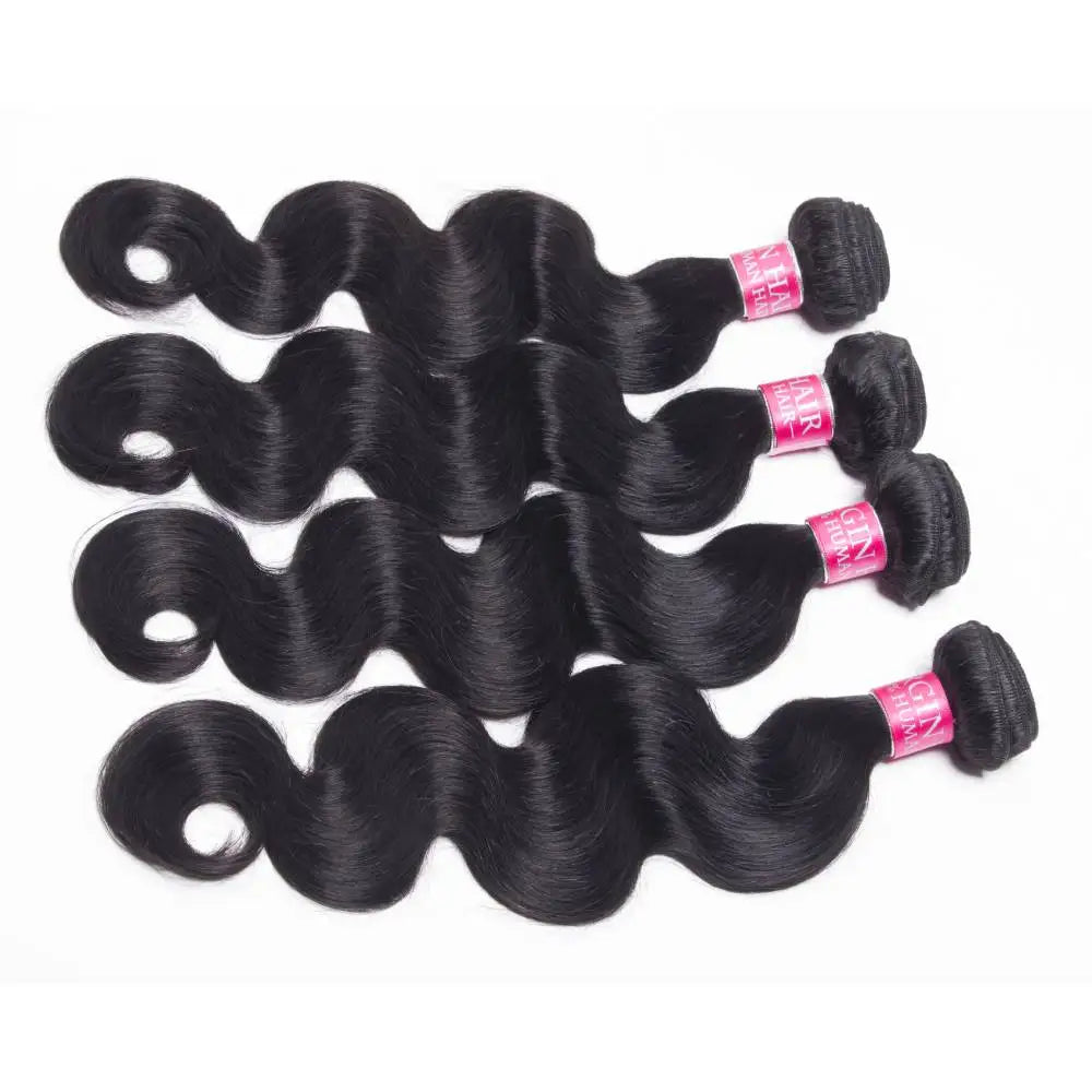 Body Wave Human Hair Bundles, 14–30"