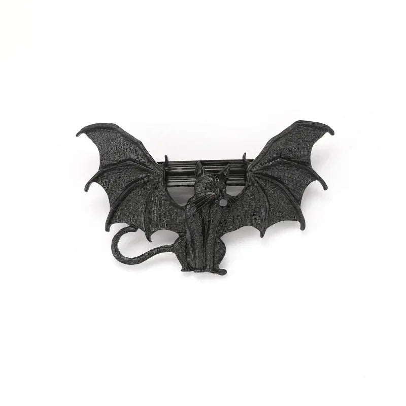 Halloween Gothic Bat Hair Clip