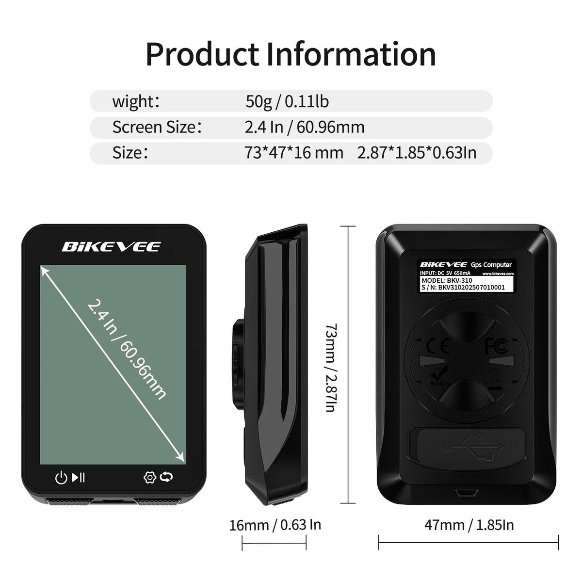 Outdoor Riding Wireless GPS Bike Cycling Computer Waterproof With Auto Start/Stop Backlight Bracket 8 Types Multilanguage MTB Road Cycle Odometer