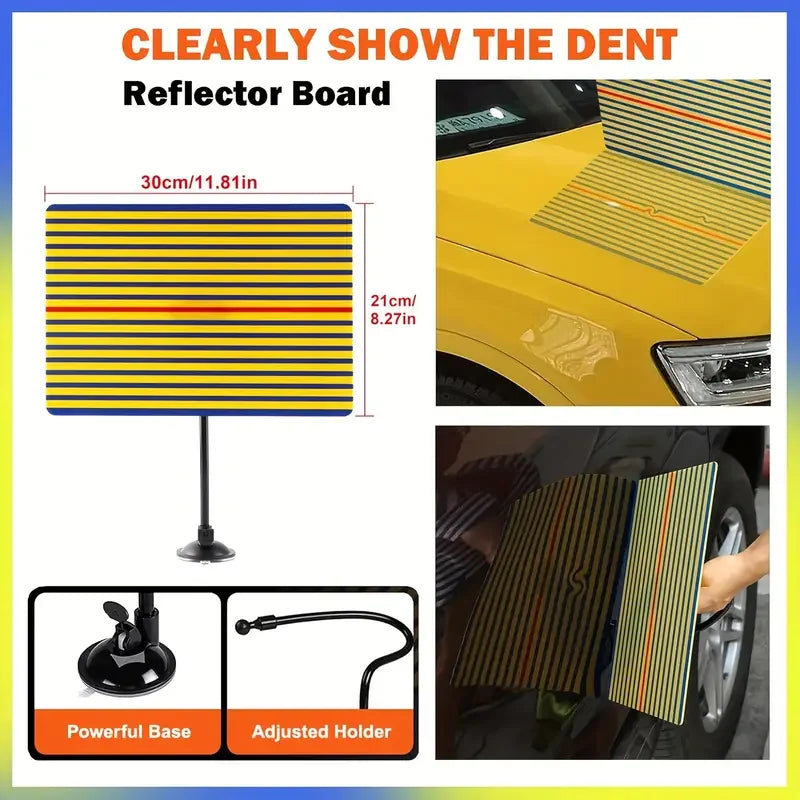 Super PDR Tools Paintless Dent Repair Kit Car Dent Removal Car Repair Dent DIY Hail Repair Tools