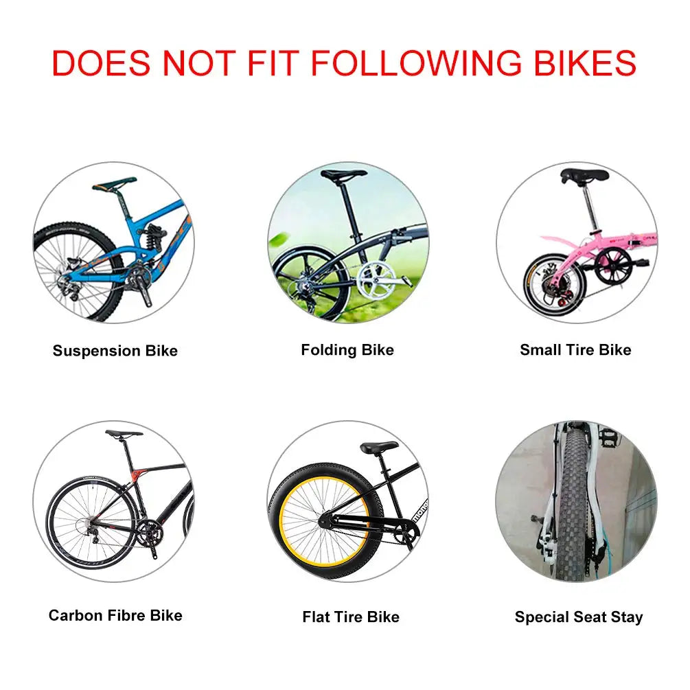 ROCKBROS Bike Rack Quick Release High Strength Aluminum Alloy Shelves Rear Rack MTB Road Bike Carry Holder Luggage Bicycle Rack