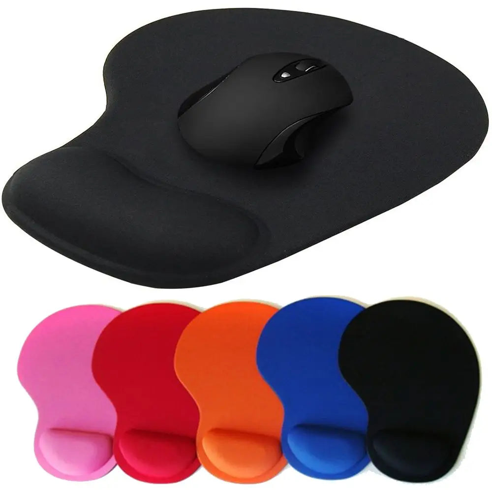 Ergonomic Wrist Rest Mouse Pad with Memory Foam - Non-Slip Gel Support Wrist Pad for Computer PC Laptop