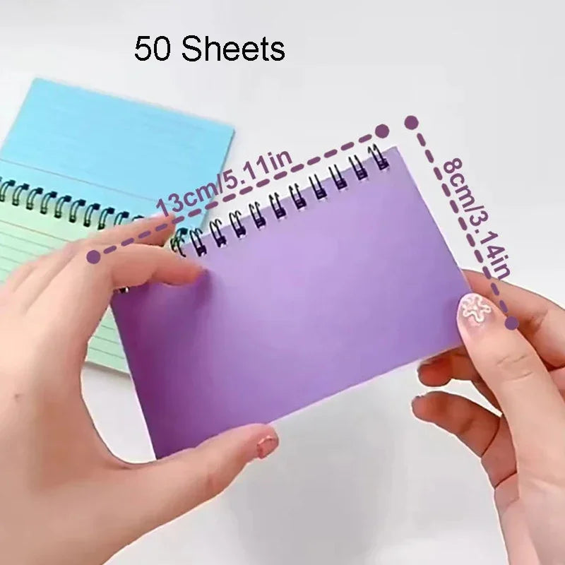 1 Pc Tearable Page Spiral Notebook A5 - Lined Journal Notepad for Work, School, Home Office, Daily Writing, Detachable Sheets Spiral Binding Notepad