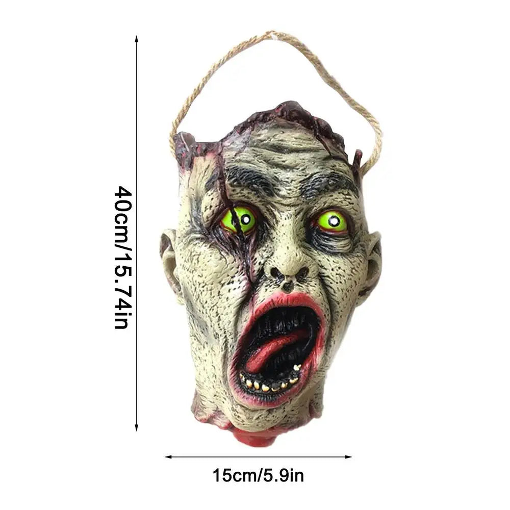 Halloween Skull Head Candy Bowl, Trick or Treat Candy Holder