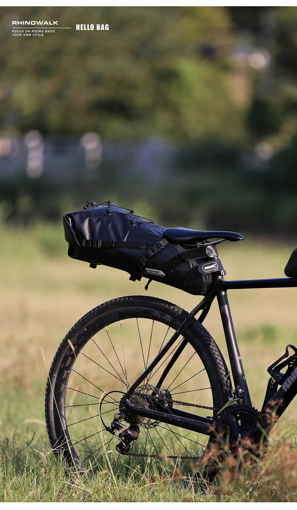 Bicycle Bag 5L-13L Full Waterproof Road Mountain Bike Cycling Rear Rack Bag Luggage Pannier Bike Saddle Accessories