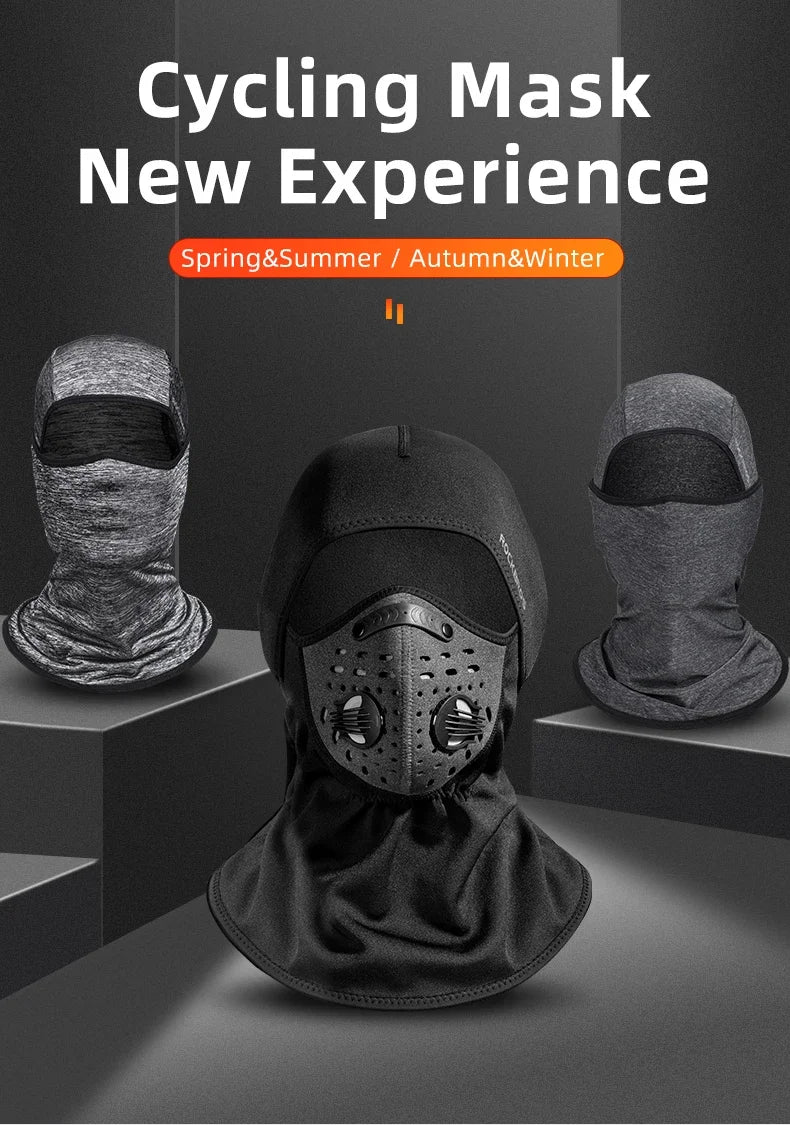 Winter Balaclava Face Mask Scarf, Windproof Warm Mask for Cycling, Skiing, Fishing and Motorcycle Riding