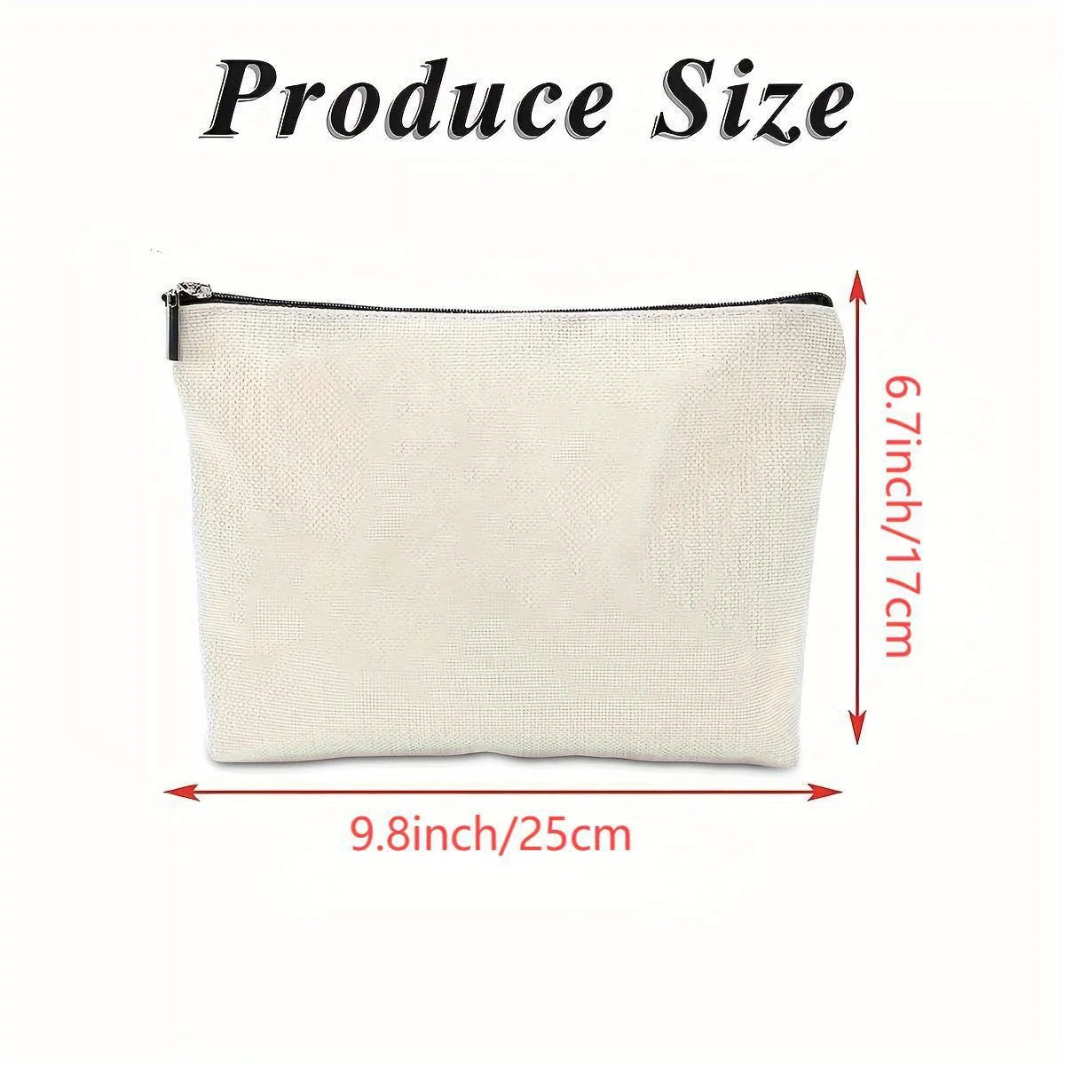 AWILL BE Witch Halloween Makeup Bag- multifunctional zipper pouch, jewelry storage bag, perfect travel zipper small storage bag.