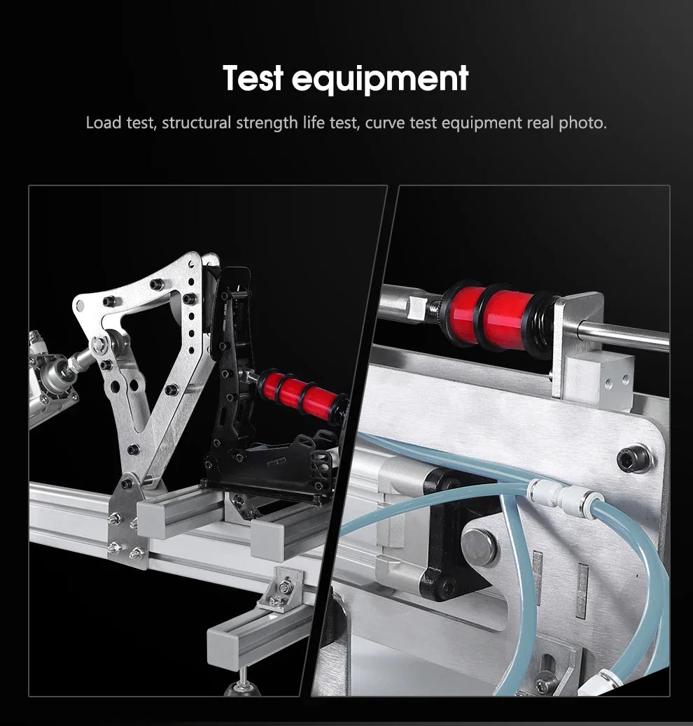SIMSONN Plus X Sim Racing Simulator Pedal PC Simracing Pedals Support VAM and VAM RPO Vibration Motor Driving Game Accessories