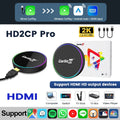 2026 CarlinKit HD2CP Pro CarPlay to HDMI Wireless Adapter CarPlay Android Auto 2K HDMI Input Support Tv Stick Laptop Tv Box 5.0