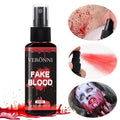 Halloween Fake Blood Spray Horror Fancy Dress Costume Halloween Cosplay Makeup Party Tool 50ml for Clothes Zombie Costume Effect