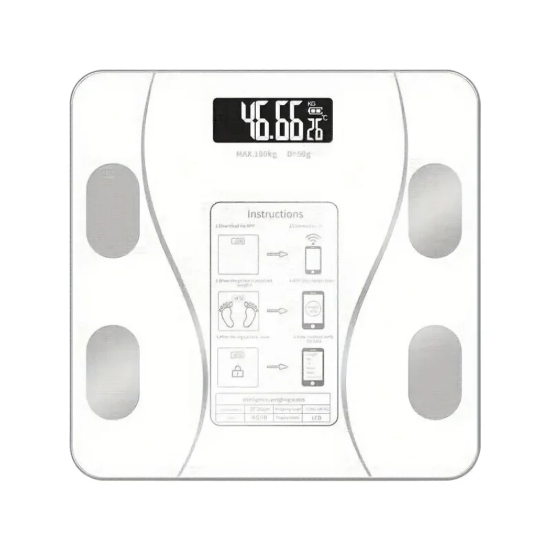 Smart Body Fat Scale with Bluetooth App