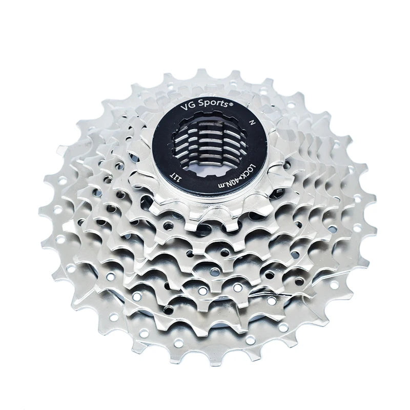 VG Sports All Size Road Bike 8 9 10 11 Speed Velocidade Bicycle Freewheel 11-25T/28T/32T/36T Bicycle Cassette Freewheel Sprocket