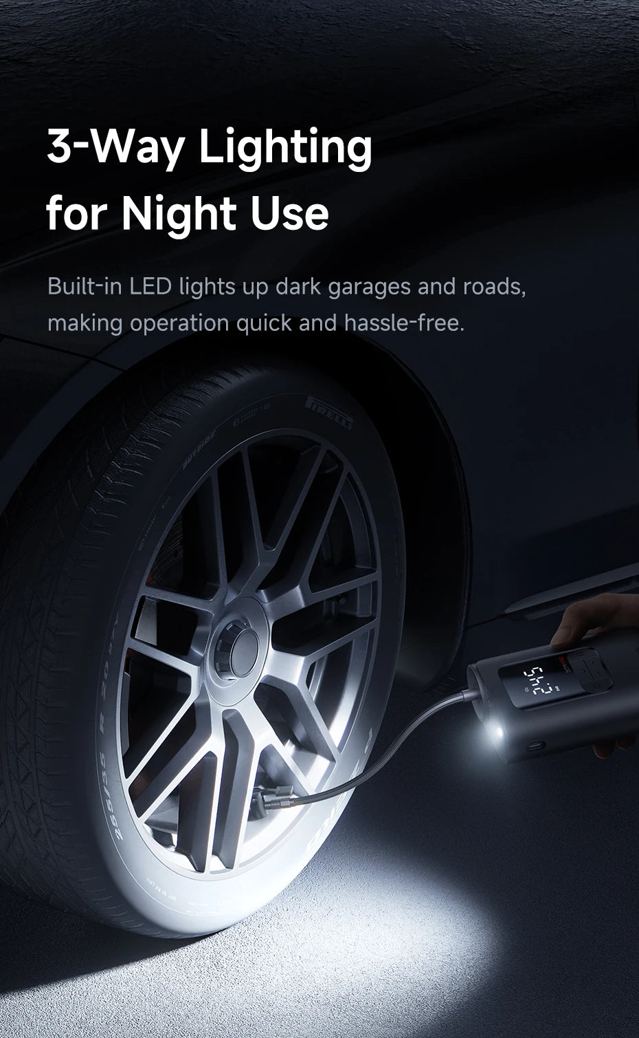 Baseus GoTrip VA1 Max Cordless Car Tire Inflator