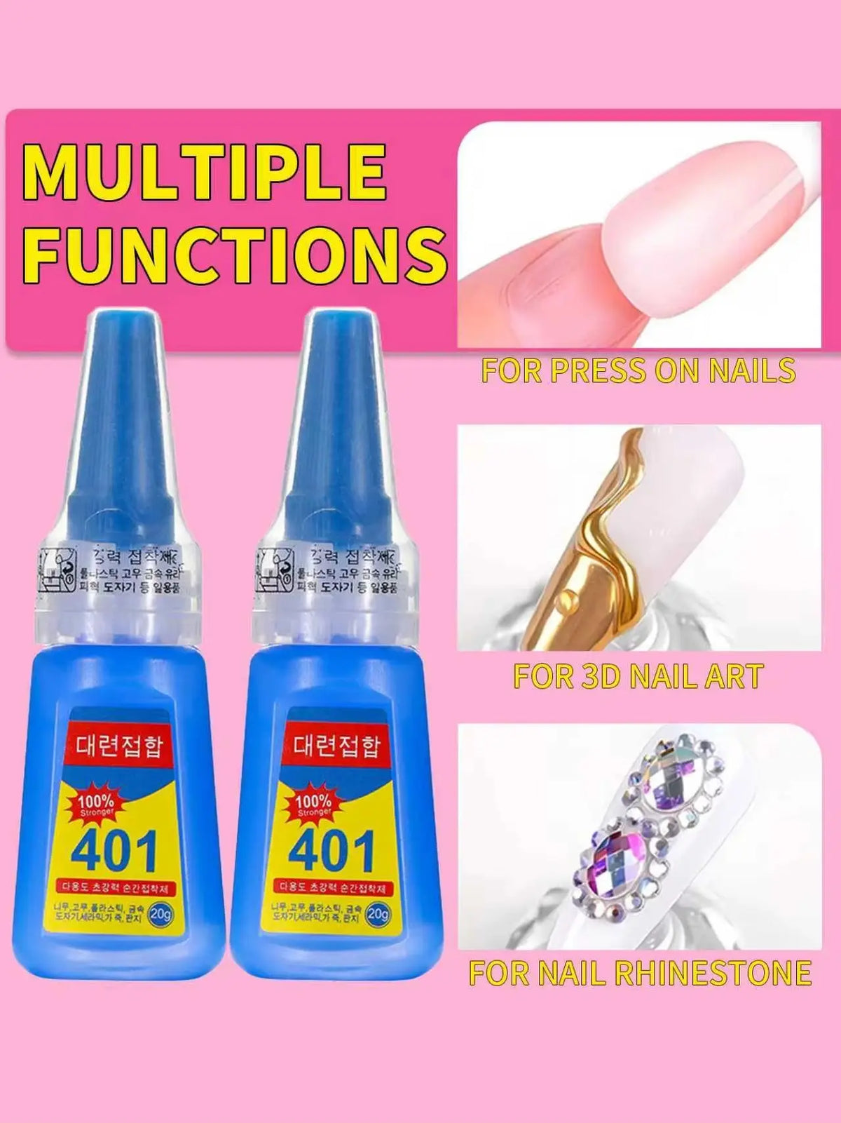 Strong Quick-Dry Nail Glue