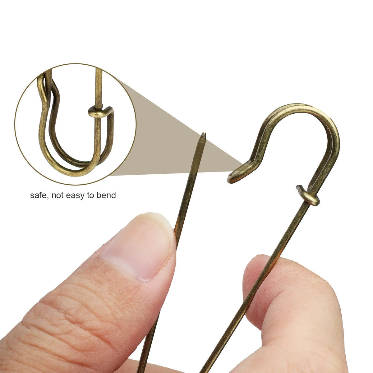 30Pcs/Lot Large Safety Pins Heavy Duty Blanket Pins DIY Sewing Tools Accessory