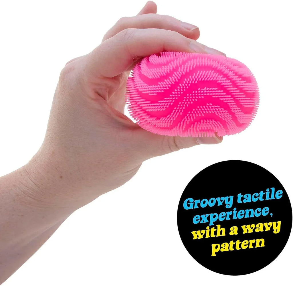 Nee Doh Fuzz Ball Blind Box, Soft Squeezable Fidget and Desktop Stress Ball