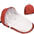 Portable Foldable Baby Bassinet, Travel Crib Bed for Newborns