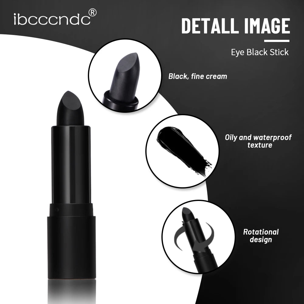 Lip Tint 24-Hour Long-Lasting Matte Velvet Lipstick Matte Waterproof Black Lipstick Waterproof Black Lipstick Halloween Makeup