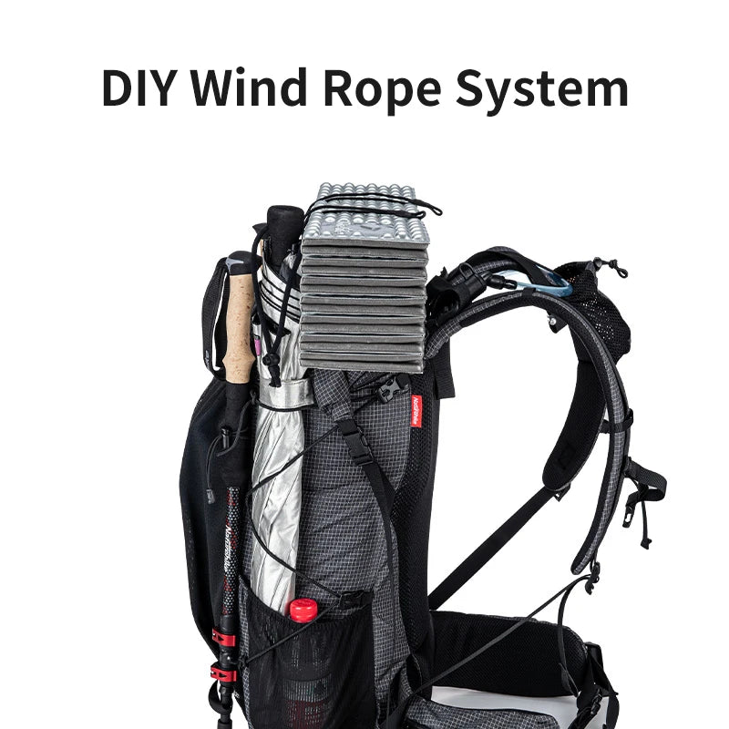 Outdoor Mountaining Backpack Waterproof High Capacity Sports Climbing Ultralight Hiking Travel Bag With Rain Cover