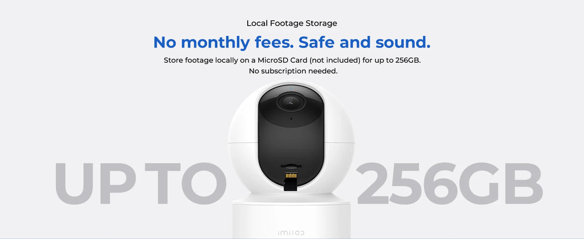 C21 WiFi Camera 2.5K Baby Monitor Indoor IP Camera with PTZ Night Vision 2-Way Audio Human Tracking AI Detection