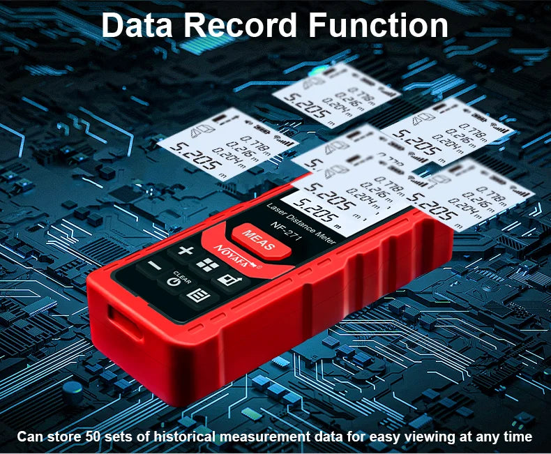 NF-271 Laser Rangefinder 40M 80M Laser Distance Meter Laser Tape Measure Accurate Distance Meter Measuring Device Tools