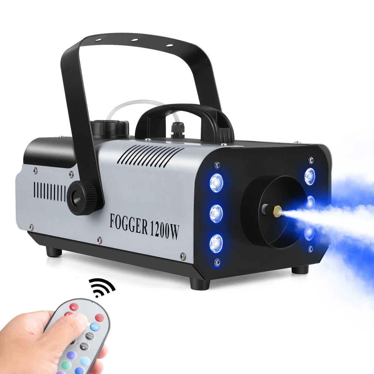 U'King 1200W Fog Machine with LED Lights