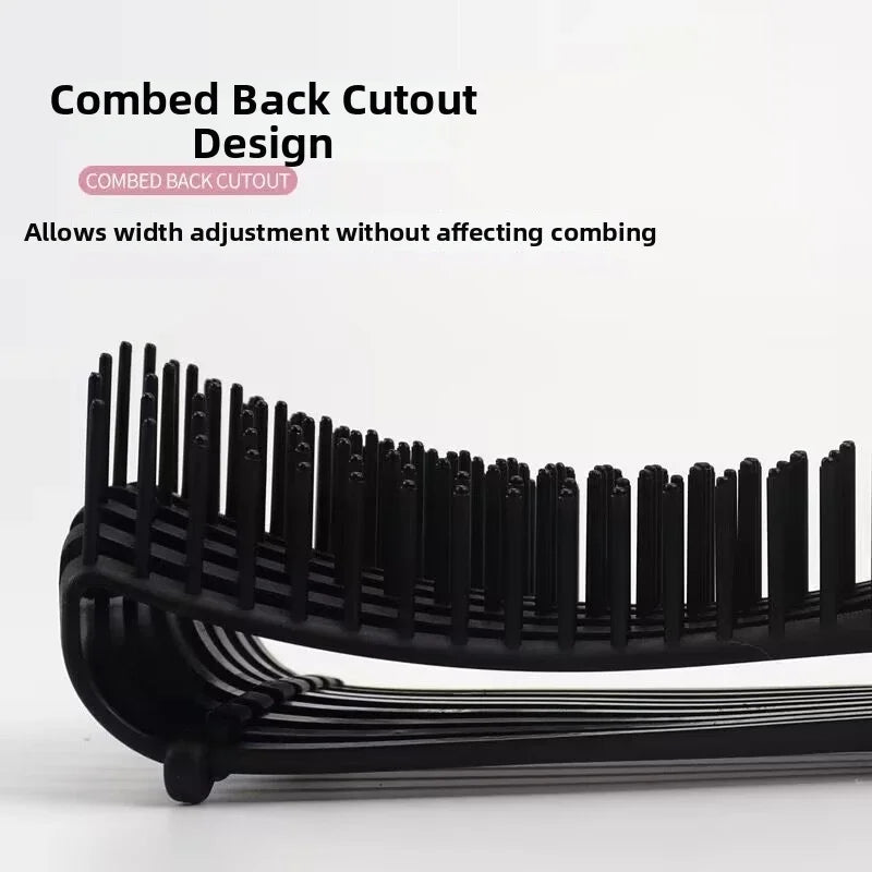 Detangling Hair Brush with Scalp Massage, Flexible Vented Brush for Curly and Thick Hair