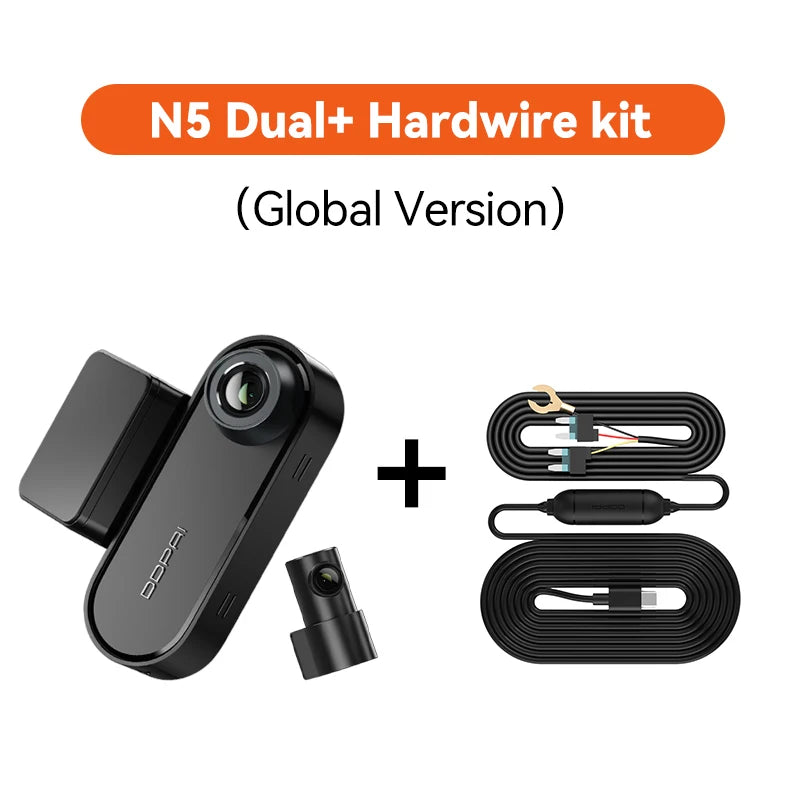 DDPAI N5 Dual 4K Front & Rear Dash Cam