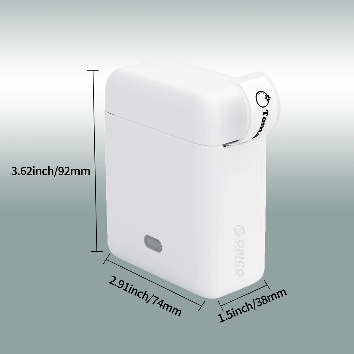 Mini Wireless Thermal Label Printer, Ink-Free