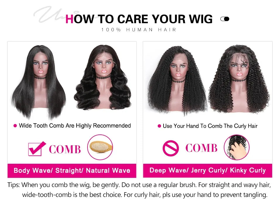 UNice Hair Water Wave Human Hair Headband Wig & Half Wig 2-In-1 Beginner Friendly Ready To Go Glueless Wig With Drawstring