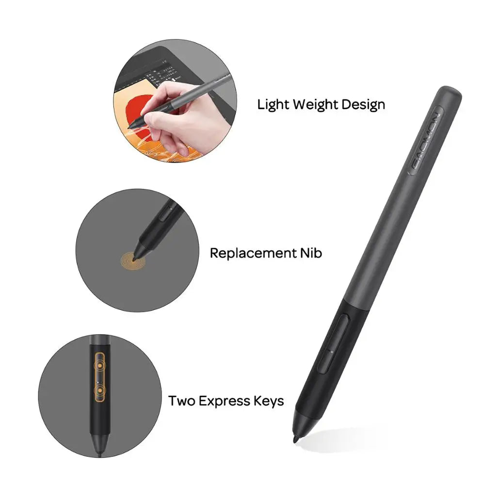 GAOMON AP50 Battery-Free Stylus Original Pen for PD1161 PD1220 PD1320 PD1561 PD156Pro Display Graphics Tablets