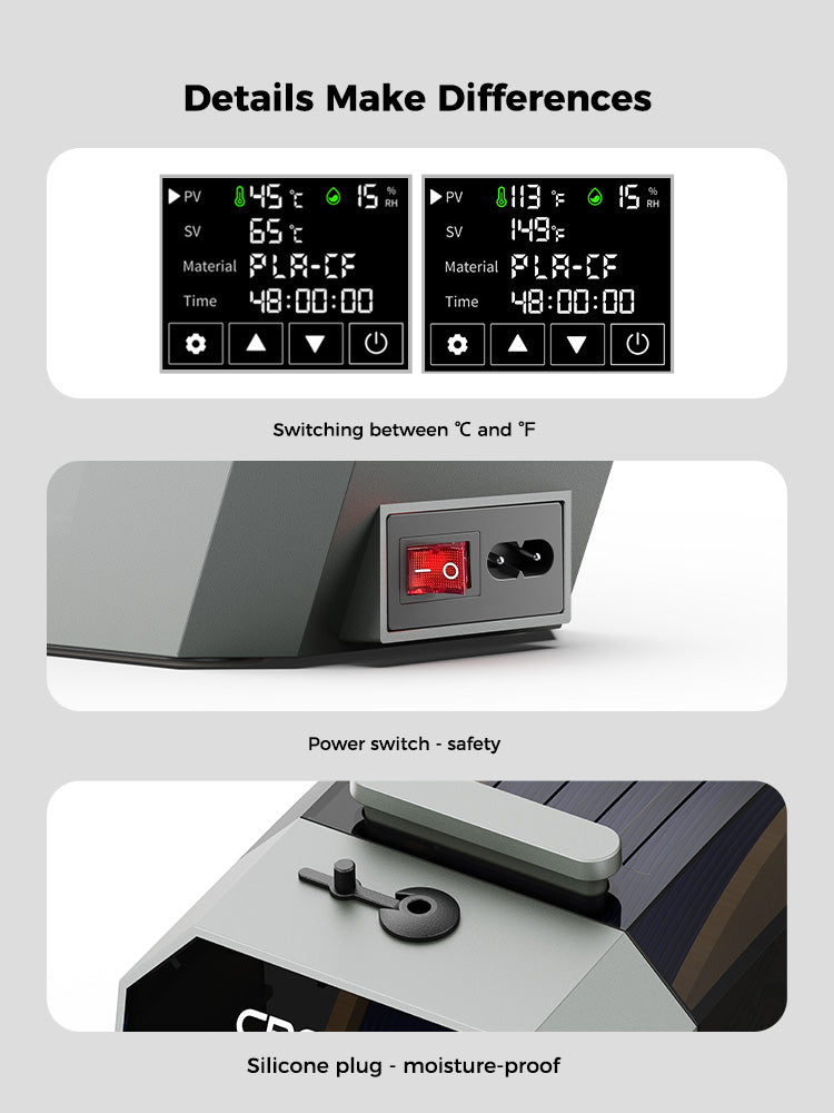 Creality Space Pi Filament Dryer Box