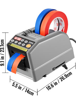 SucceBuy ZCUT-9 Automatic Tape Dispenser Cutter