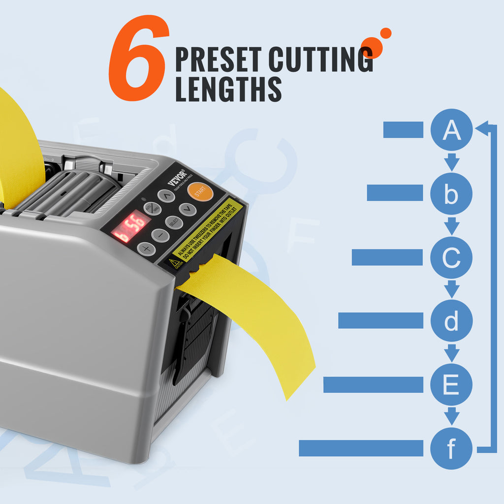SucceBuy ZCUT-9 Automatic Tape Dispenser Cutter