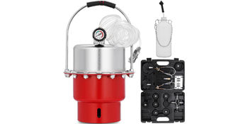 SucceBuy Pneumatic Air Pressure Brake Bleeder Kit Car Brake Fluid Oil Change Tool With 5L Tank for Bleeding Brake&Clutch System