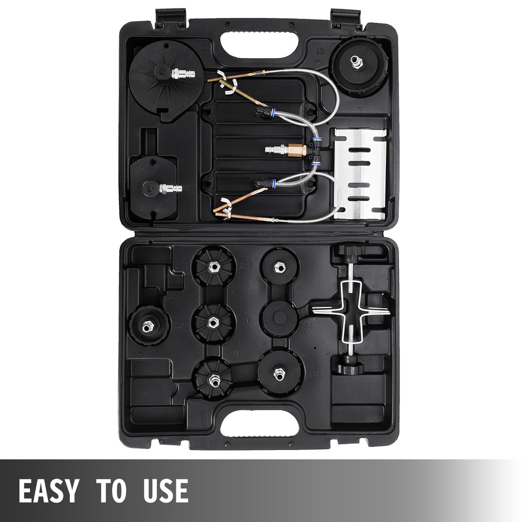 SucceBuy Pneumatic Air Pressure Brake Bleeder Kit Car Brake Fluid Oil Change Tool With 5L Tank for Bleeding Brake&Clutch System