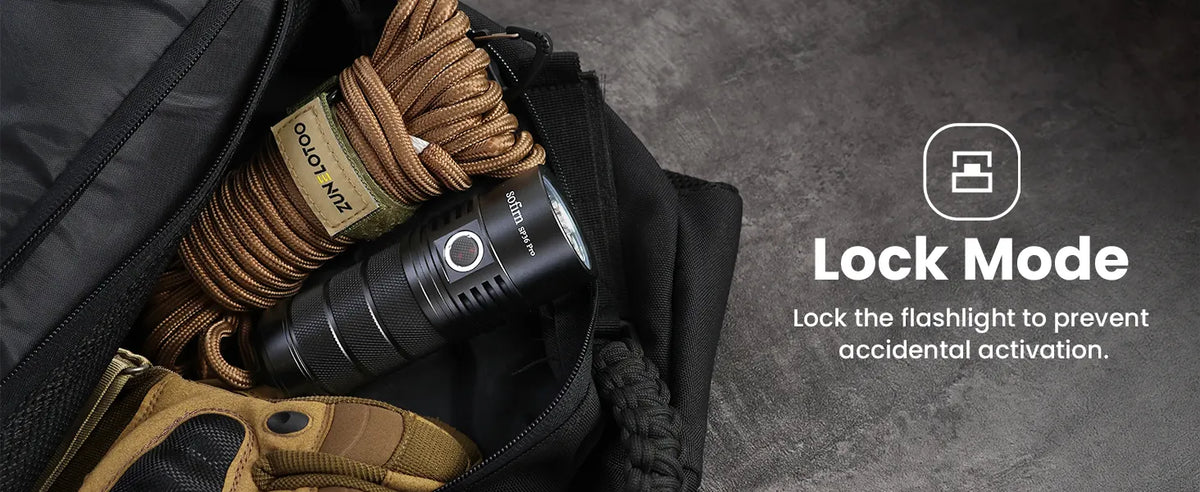 SP36 PRO 8000lm Powerful Flashlight 4SST40 LED Light USB C Rechargeable 18650 Torch with Anduril 2.0 UI