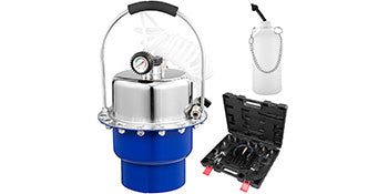 SucceBuy Pneumatic Air Pressure Brake Bleeder Kit Car Brake Fluid Oil Change Tool With 5L Tank for Bleeding Brake&Clutch System